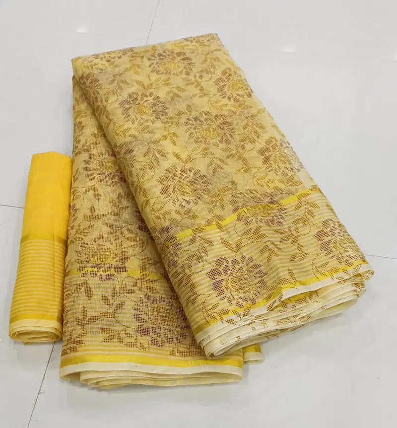 Kd Rose 2 New Designer Fancy Wear Cotton Printed Saree Collection